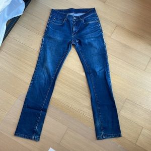 Zara skinny jeans in blue